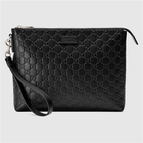 pochette a main gucci homme|gucci pouches for men.